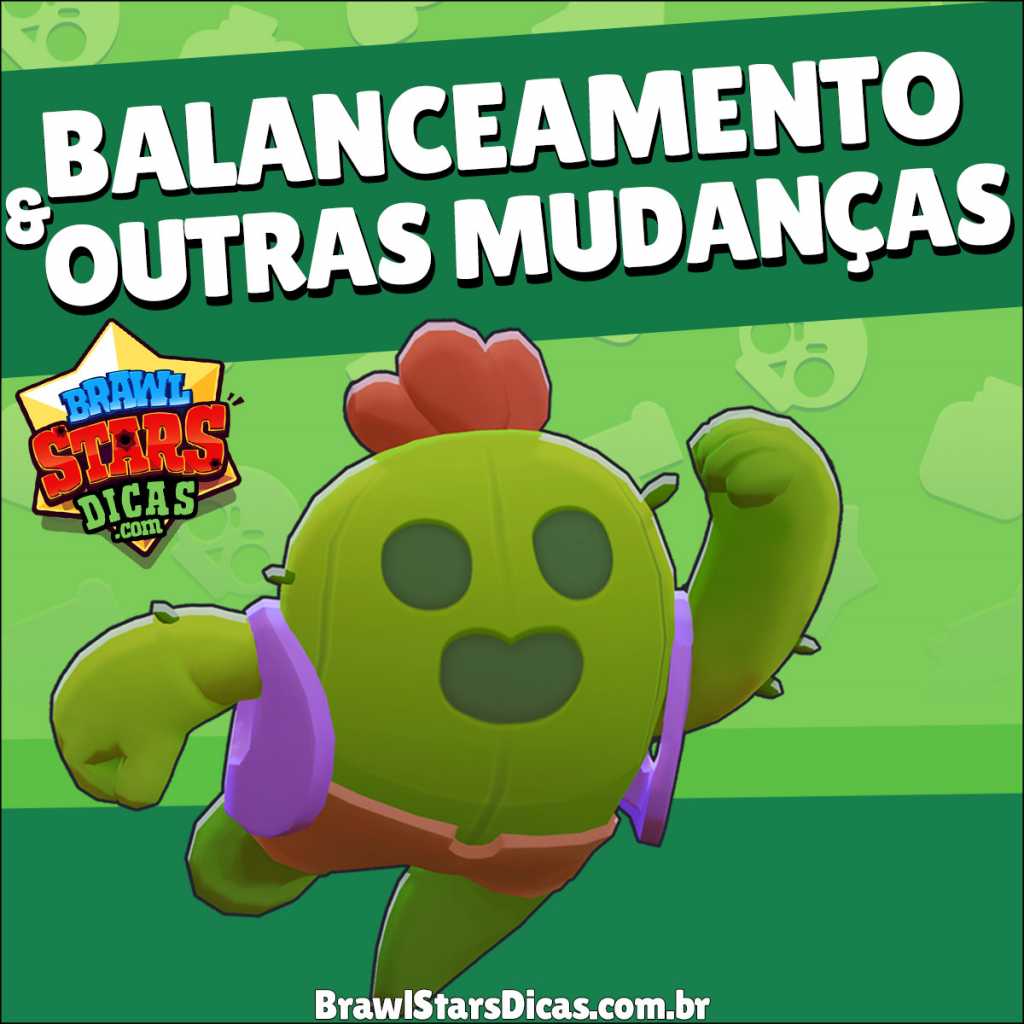 Balanceamento de Brawl Stars dia 27 de Junho