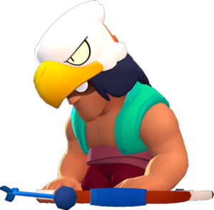 Brawler Bo - Pose de derrota no Brawl Stars