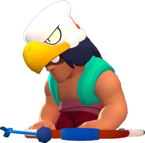 Brawler Bo - Lose pose animation Brawl Stars Brawler Bo - Pose de derrota no Brawl Stars