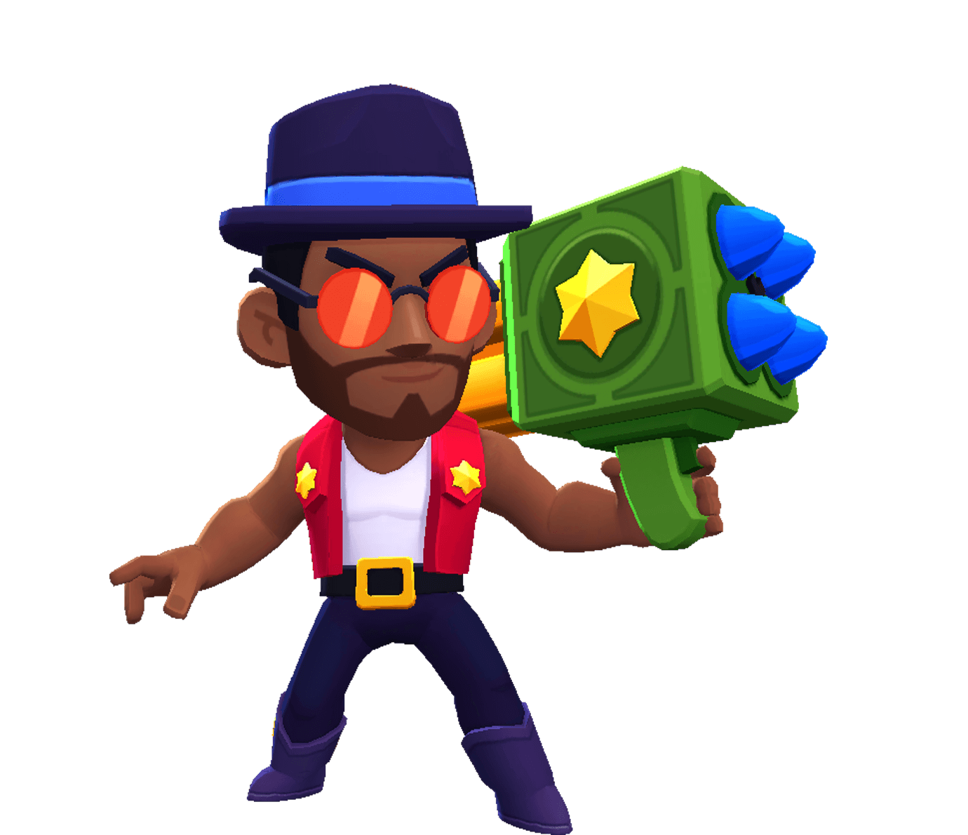 Brock Wiki Estrategias E Skins Brawl Stars Dicas - brawl stars desenho brok danca do leao