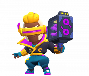Skin do Brock Hacker Dourado