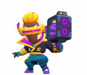 Skin do Brock Hacker Dourado