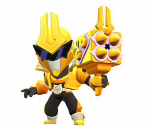 Skin do Brock Super-Herói Amarelo