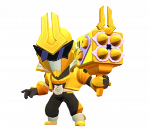 Skin do Brock Super-Herói Amarelo