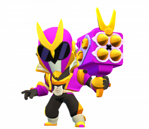 Skin do Brock Super-Herói Rosa