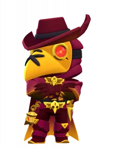 Skin do Corvo Velho Caçador