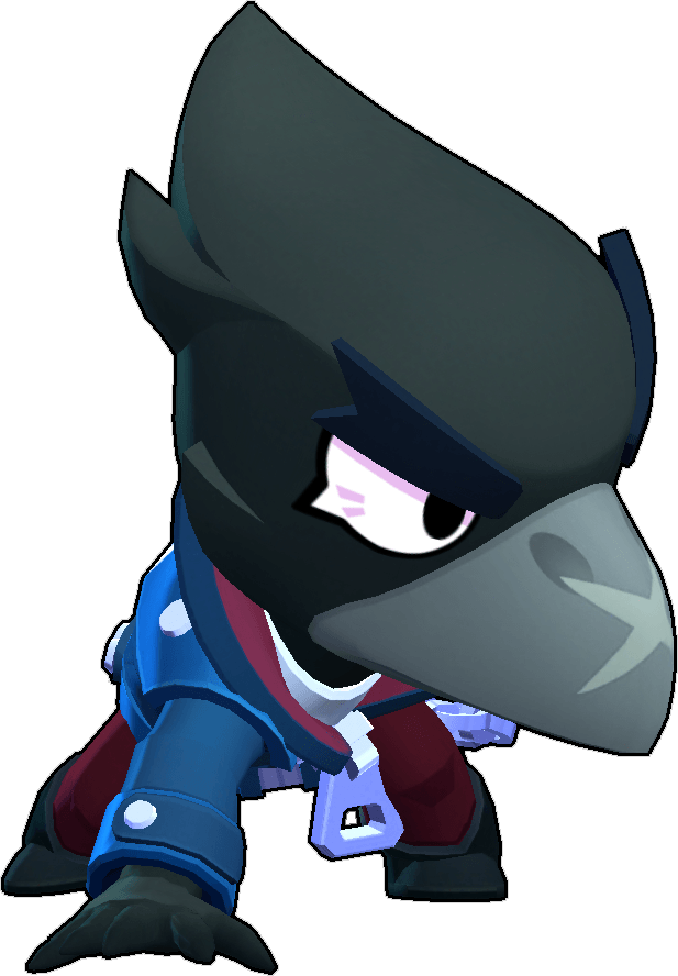 Corvo Crow Wiki Estrategias E Skins Brawl Stars Dicas - imagens de crow brawl stars para desenhar