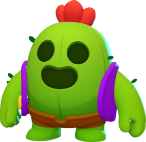 Spike - Render 3D do Brawl Stars