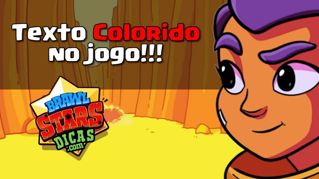 Texto colorido no jogo - Color text Brawl Stars Como escrever texto colorido no jogo