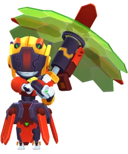 Skin da Piper Rosa Robô