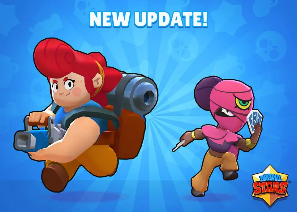 Novos Brawlers, Balanceamento e muito mais em Brawl Stars A atualização de Setemo/2017 chegou