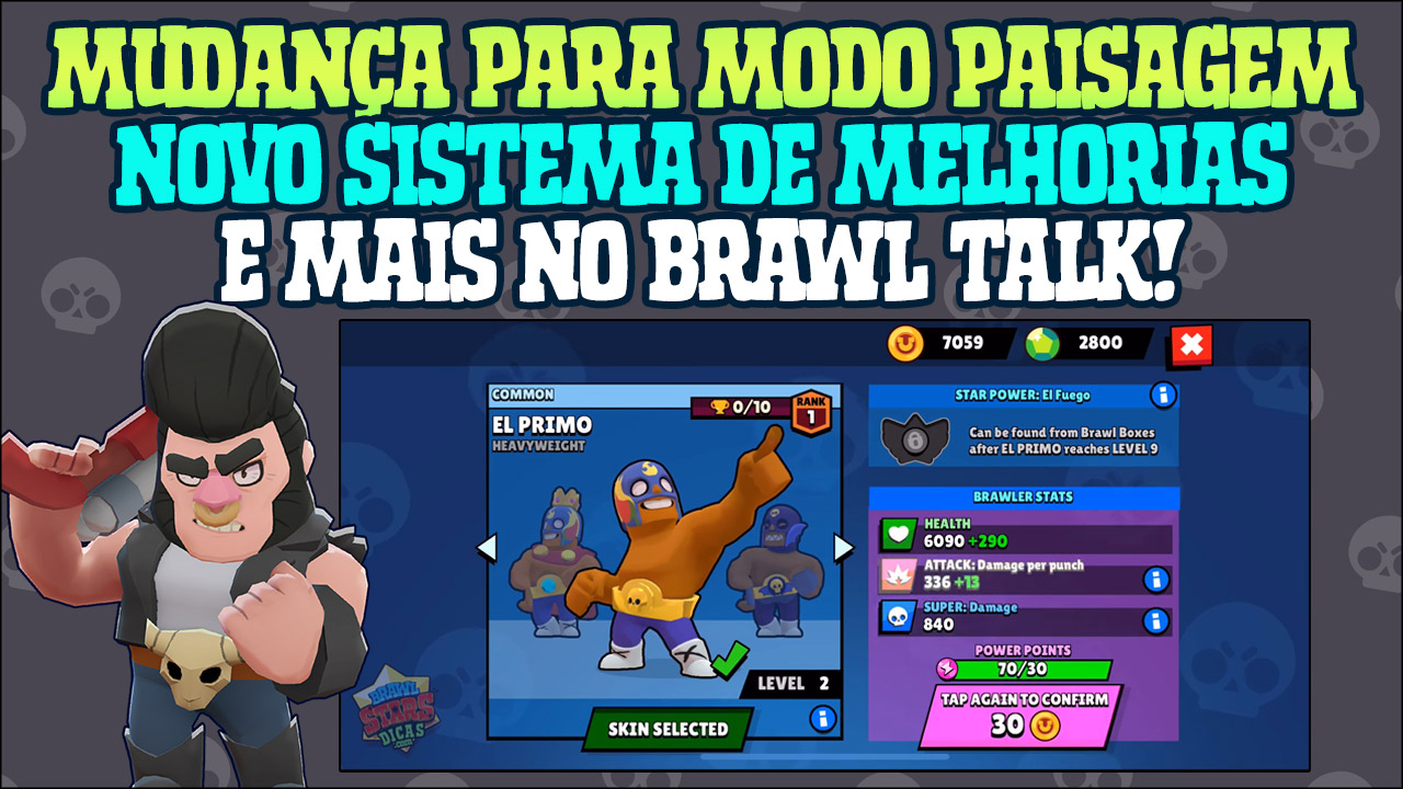 Brawl Talk amanhã! Temática Starr Toon e Novo Brawler Mico Grátis