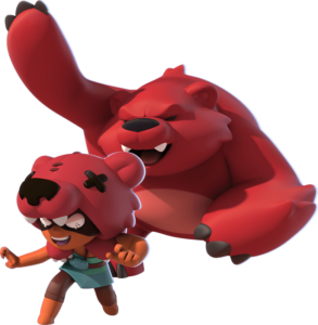 Nita & Urso do Brawl Stars - Nita and Big Bear