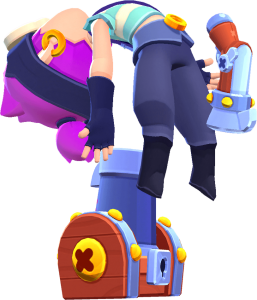 Penny em Posição de derrota Penny Fail Lose pose