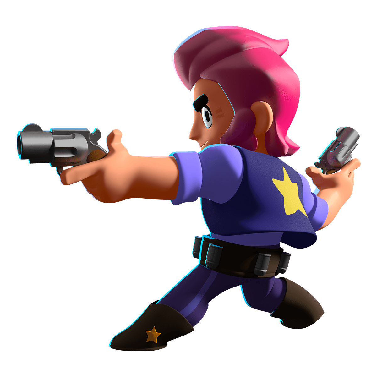 Colt Wiki Estrategias E Skins Brawl Stars Dicas - imagem shelly bandida brawl stars png