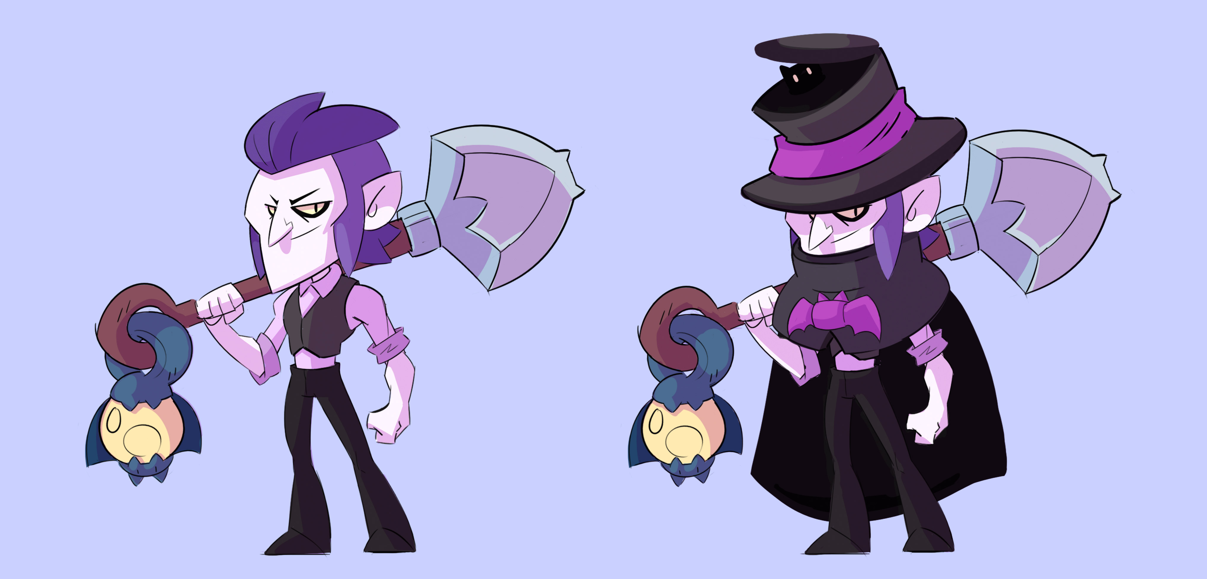 Veja Como Eram Os Brawlers Durante O Processo De Criacao Do Jogo Brawl Stars Dicas - como é os personagens do brawl stars antigamente