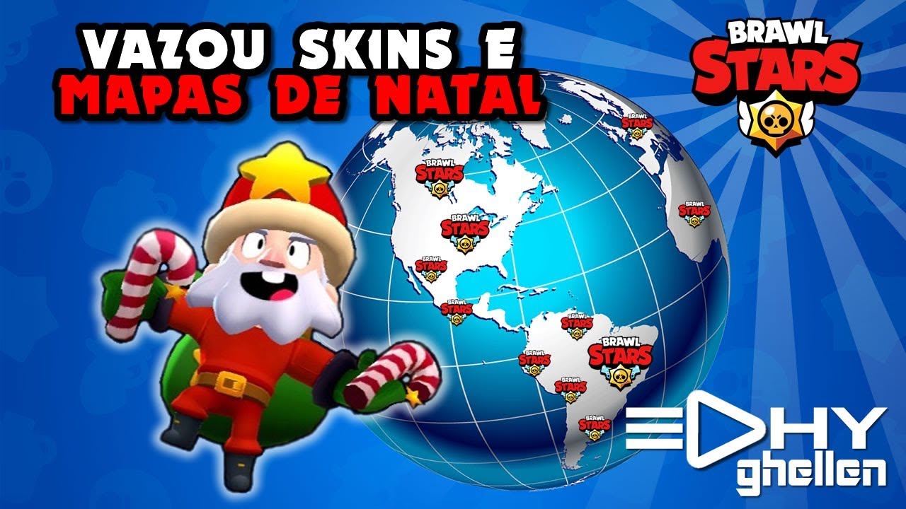 Brawl Stars News Vazou Mapas E Skins De Natal Brawl Stars Dicas - brawl stars brawlers brawlers atualização natal