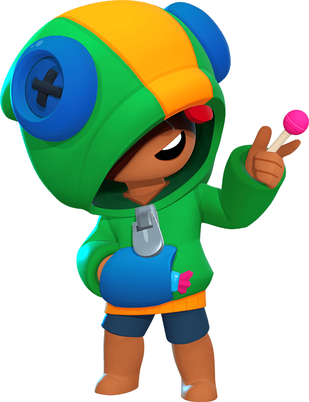 brawl stars leon 3d model