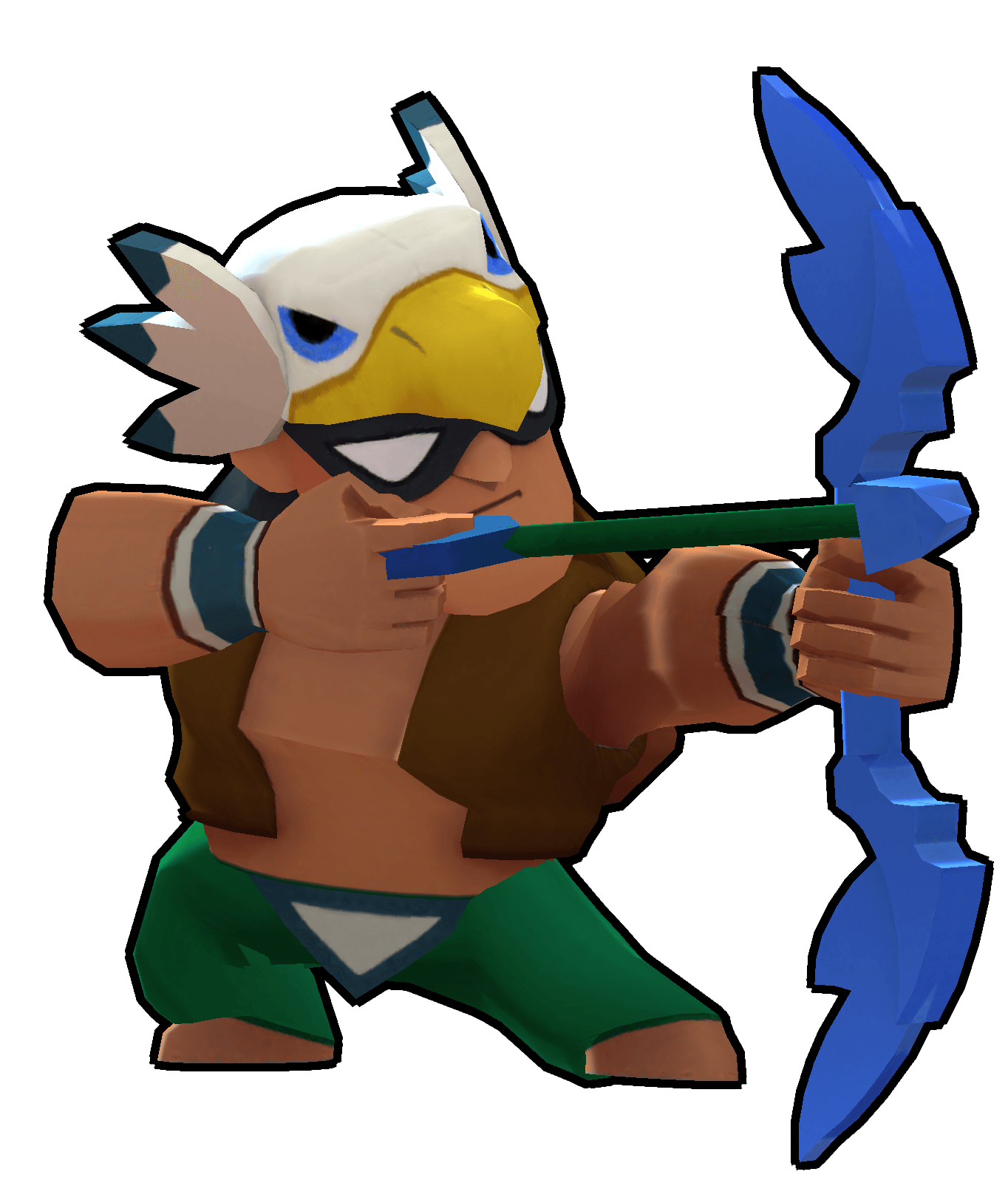 Бо Браво старс Старая модель. Бо из БРАВЛ. БРАВЛ старс герои с луком. Бо из Brawl Stars.