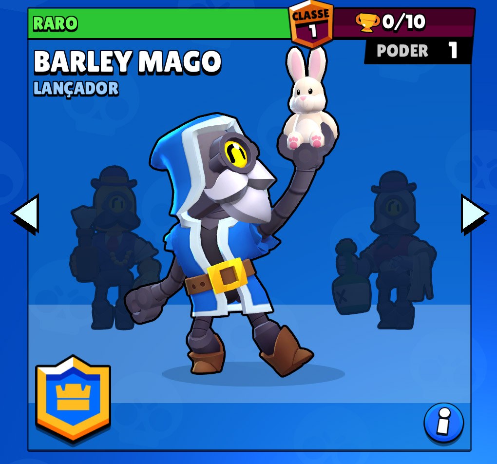 Skin Gratis Do Barley No Brawl Stars Resgate Agora Mesmo - como ganhar o barley mago no brawl stars