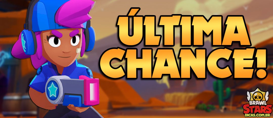 Skin Gratis Da Shelly Estelar Ultima Chance Pra Resgatar Brawl Stars Dicas - como desenhar a shelly estelar brawl stars