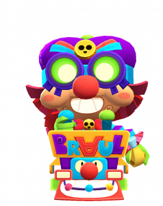 Skin do Carl Palhaço Maluco