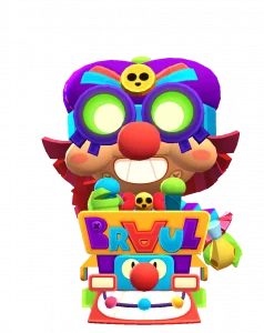 Skin do Carl Palhaço Maluco