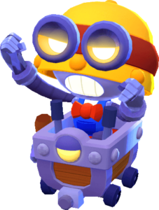 Brawler Carl Lose pose derrota