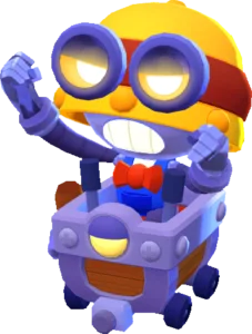 Brawler Carl Lose pose derrota