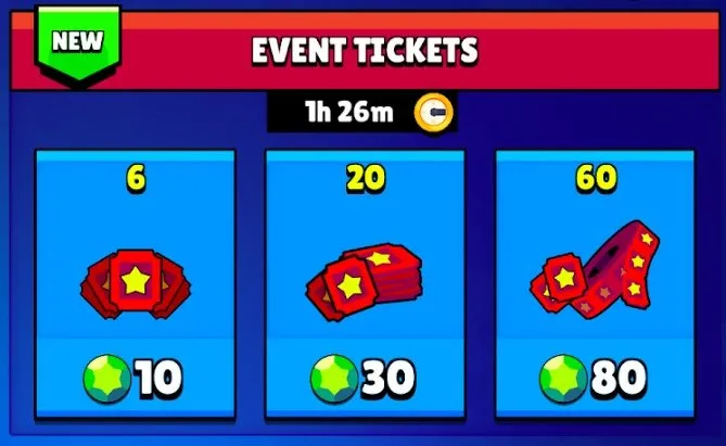 Ingressos na Loja - Wiki Brawl Stars