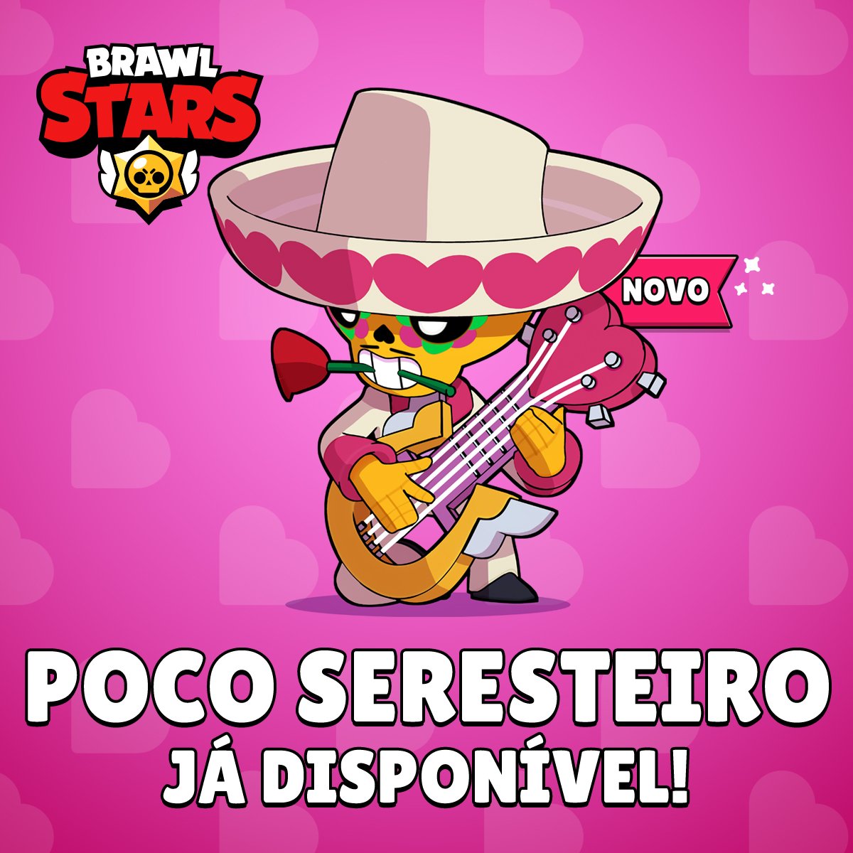 Nova Skin do Poco Seresteiro disponível na Loja | Brawl Stars Dicas