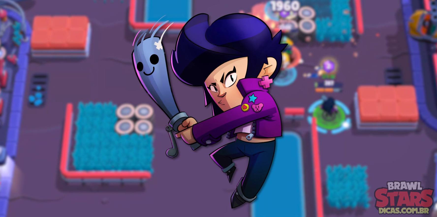 Brawl Stars:Novo mapa,nova brawler e novas skins para Barley,Brock e Carl