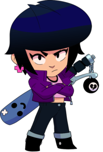 Bibi do Brawl Stars Render 3D