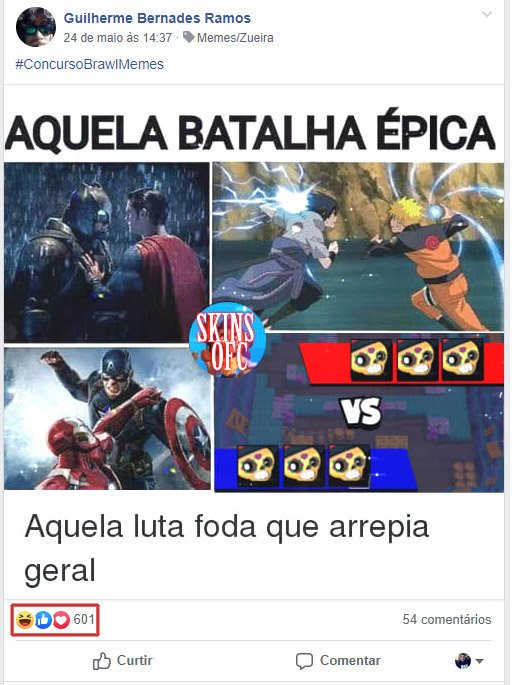 Resultado Do Concurso De Memes De Brawl Stars