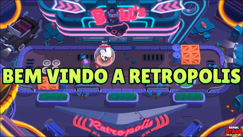 Novos Mapas e nova temática Retropolis