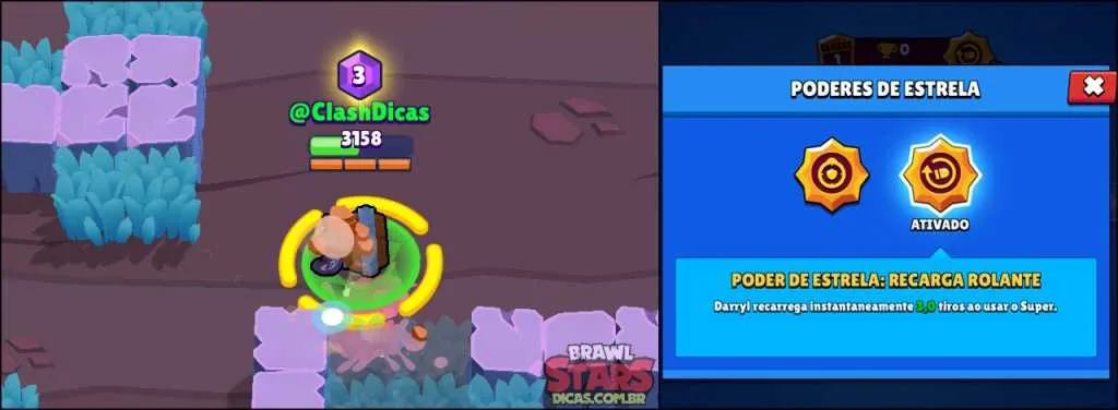 Novo Poder de Estrela do Darryl: Recarga Rolante Novo Poder de Estrela do Darryl: Recarga Rolante