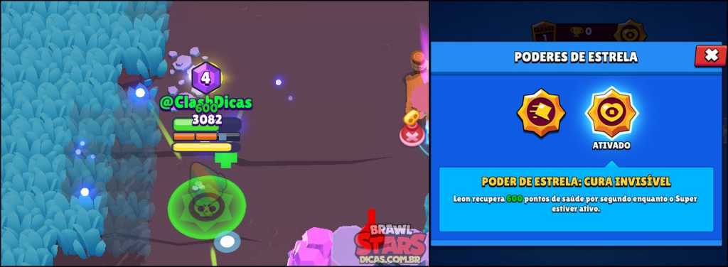 Novo Poder de Estrela do Leon: Cura Invisível