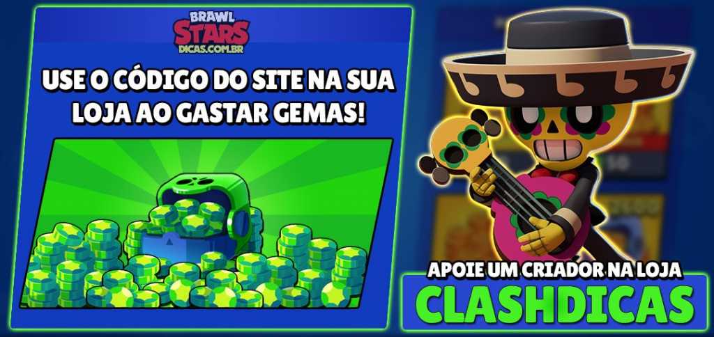 Apoie nosso site na Loja do Brawl Stars
