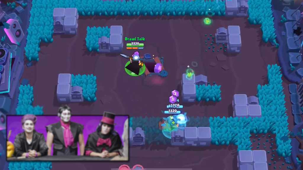 Brawl Talk De Outubro 2019 Novo Cenario Mortuario Nova Brawler Emz Skins De Halloween E Mais Brawl Stars Dicas - brawl stars combate emz