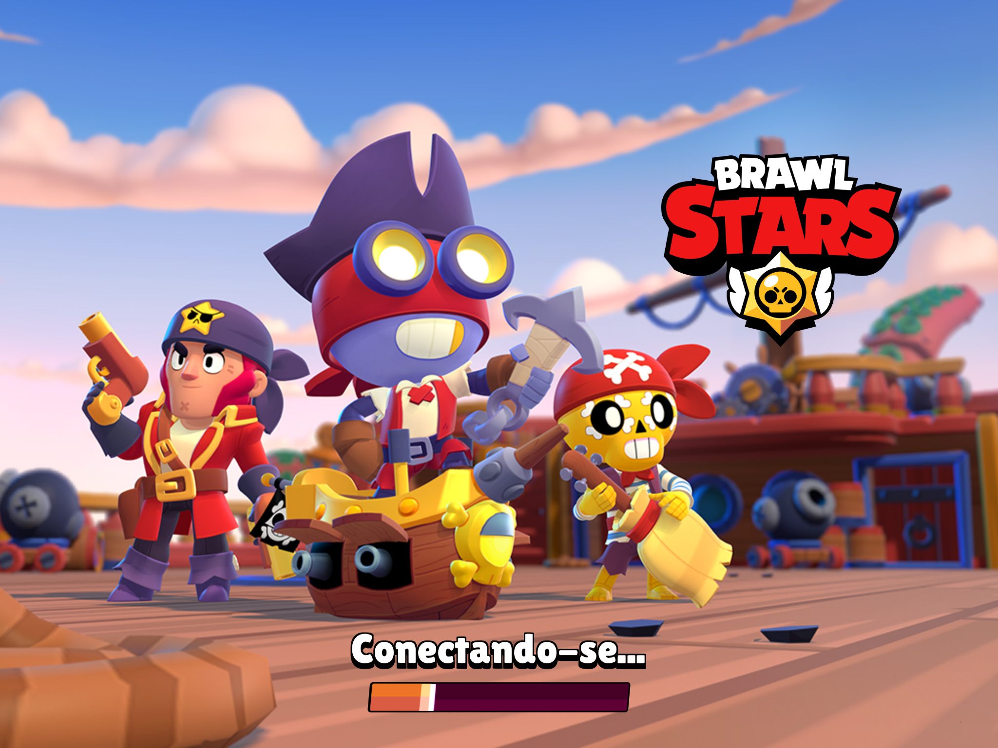 tela inicial do brawl stars