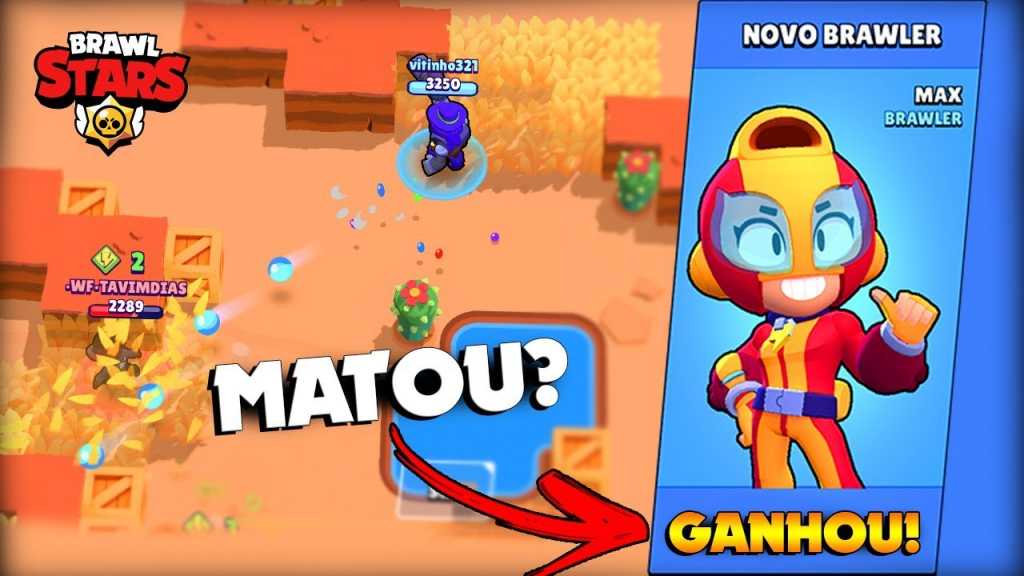 SE MATAR GANHA A NOVA BRAWLER MAX! - BRAWL STARS! - Brawl ...