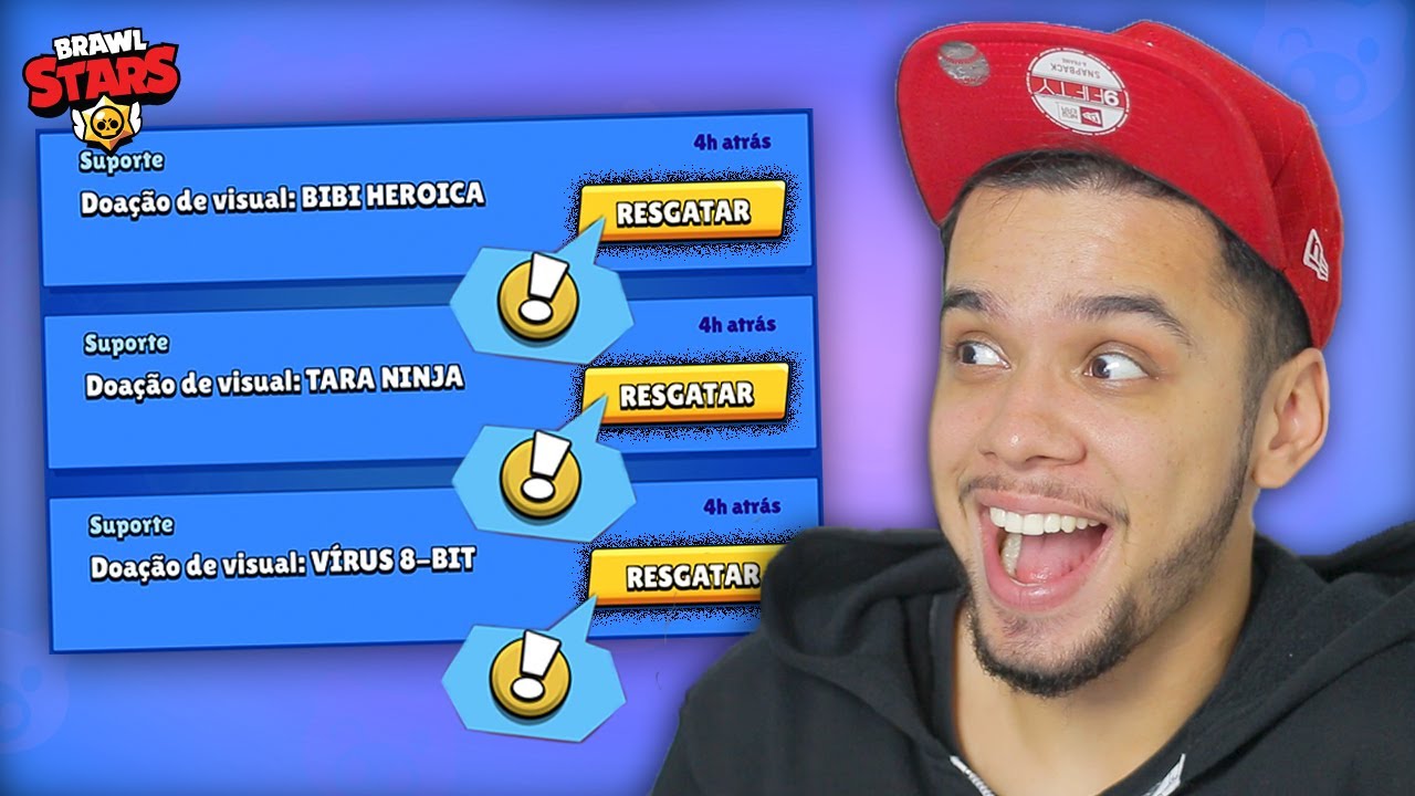 GANHEI ESSES PRESENTES DA SUPERCELL E NÃO ACREDITEI ...