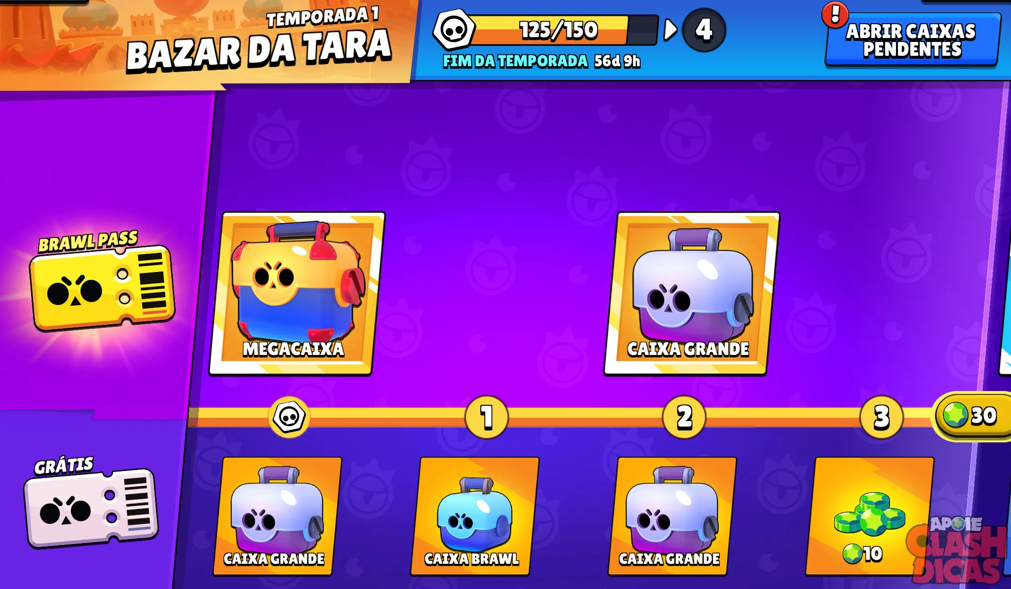 Como o Brawl Pass funciona?