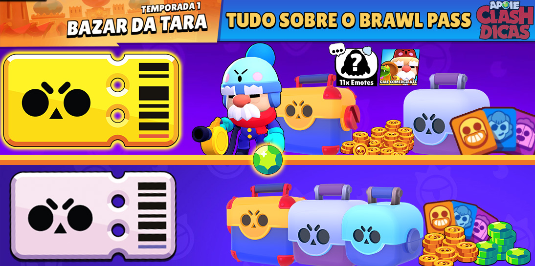 Brawl Pass Detalhes De Como Ele Vai Funcionar Entenda Brawl Stars Dicas - como conseguir o carl de graca no brawl stars