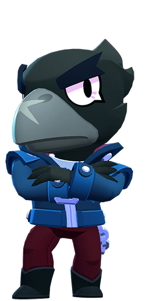 Corvo Crow Wiki Estrategias E Skins Brawl Stars Dicas - como fazer o corvo do brawl stars de massinha