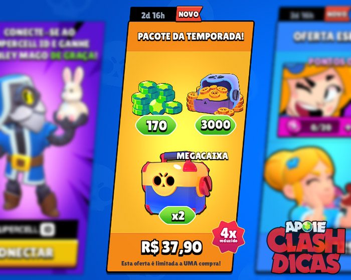 Gemas grátis Brawl Stars e Clash Royale: Ganhe até 1250 - Jornal