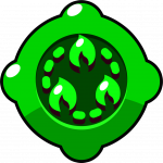 Envoltório Flamejante Acessório da Amber - Dancing Flames