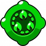 Envoltório Flamejante Acessório da Amber - Dancing Flames