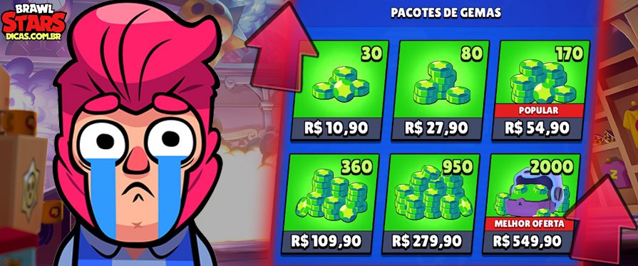 Gemas grátis Brawl Stars e Clash Royale: Ganhe até 1250 - Jornal