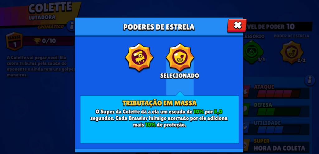 Segundo Poder de Estrela da Colette